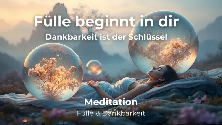 Meditation „Fülle & Dankbarkeit“ – Reise in dein inneres Leuchten